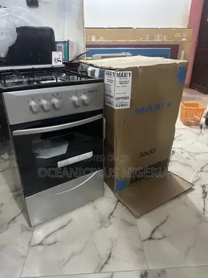 Maxi Kitchen Gas Cooker – Standard 4-Burner Model 50*50