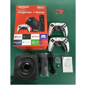 Amazon Android Smart Projector. Amazon Projector Game Pad.
