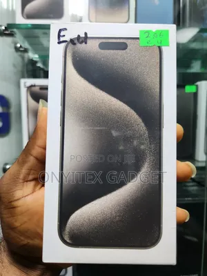 New Apple iPhone 15 Pro 256 GB