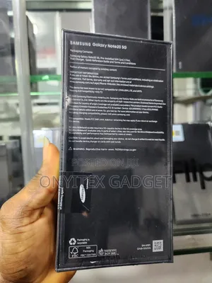 New Samsung Galaxy Note 20 5G 256 GB Black