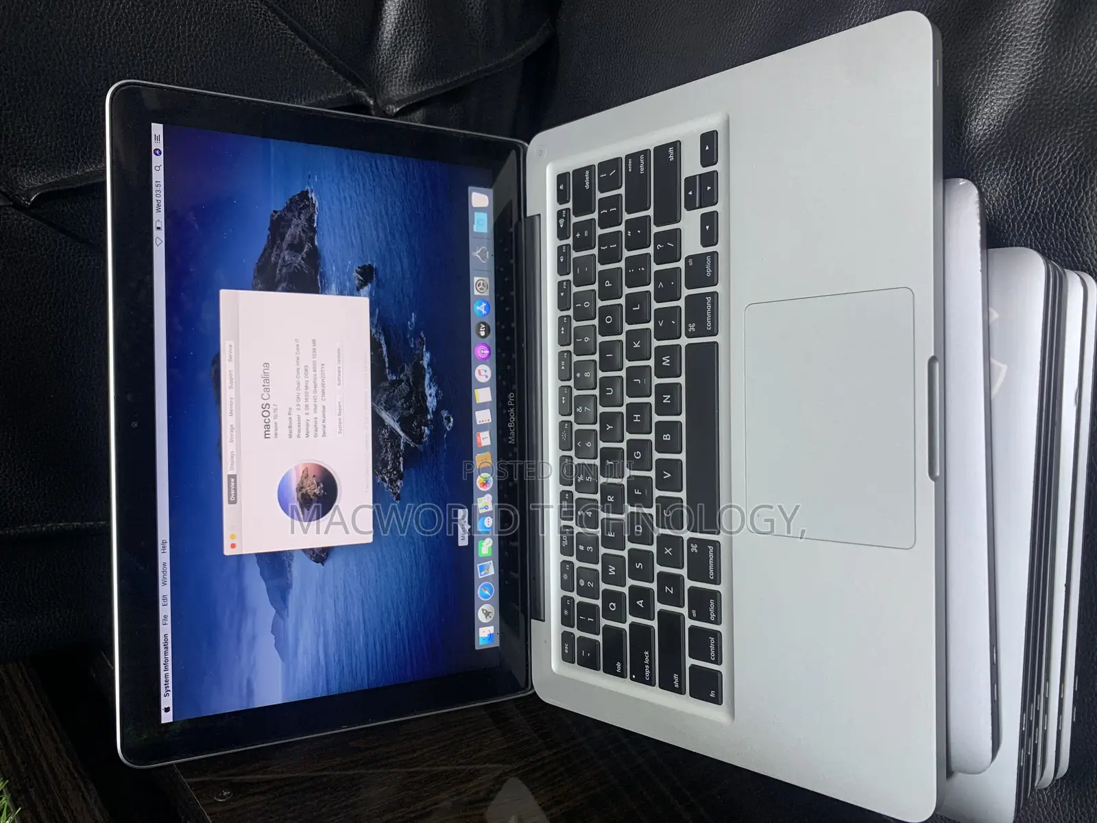 Laptop Apple MacBook Pro 2012 8GB Intel Core I7 HDD 500GB