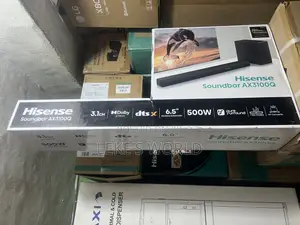 New 500watts Hisense Wireless Subwoofer Soundbar