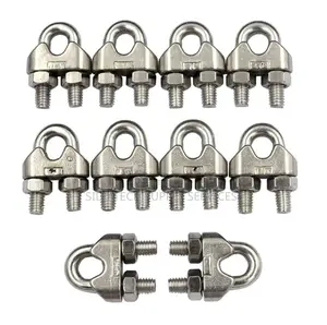 All Sizes of Stainless Steel Wire Rope Clip