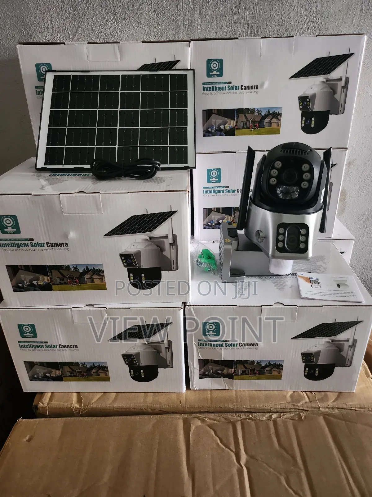 Ai Intelligent Digital Solar Dual Camera 8mp