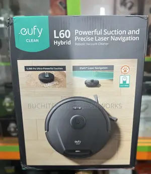 Eufy L60 Hybrid Robotic Vacuum Cleaner.