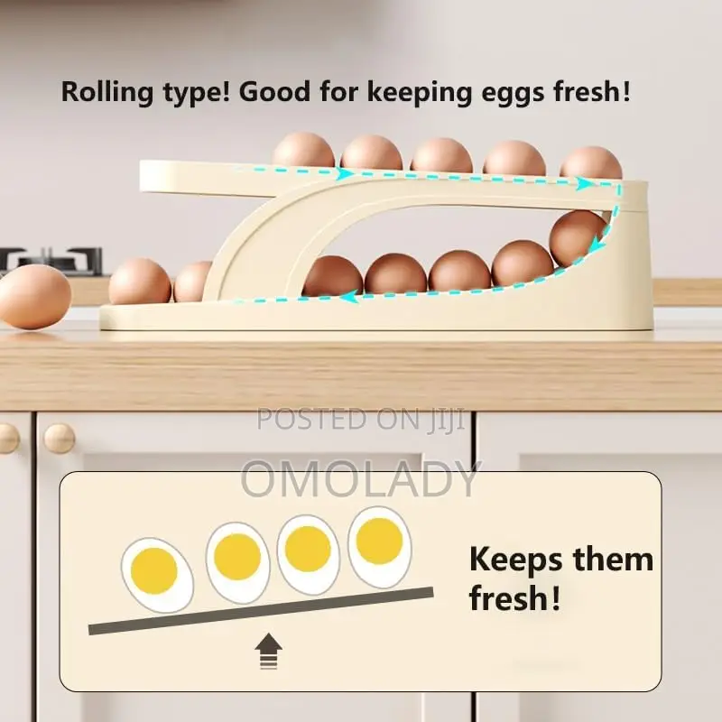 Rolling Double Layer Egg Dispenser
