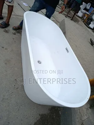 Acrylic White Bathtub(Payment on Delivery)