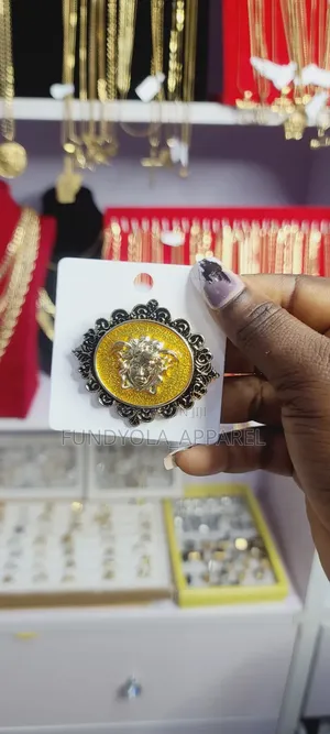Versace Inspired Brooch