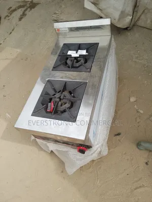 2burner Gas Cooker/Stock Pot