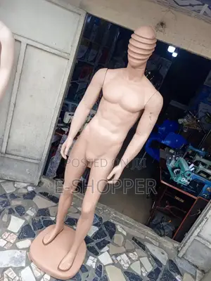 Male Full Body Mannequin - Flesh Tone With Stand