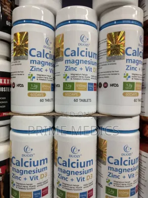Calcium Magnesium and Zinc Plus D3