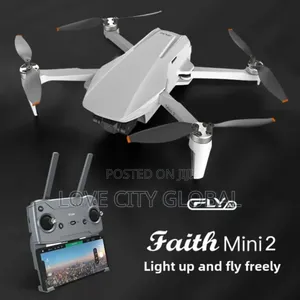 Faith Mini 2 Drone Faith2 Cfly 5km 5g Wifi Uhd, 2 Battery
