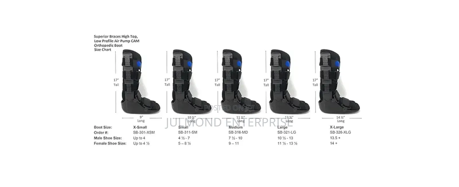 Samvine Orthopedic Walker Boot