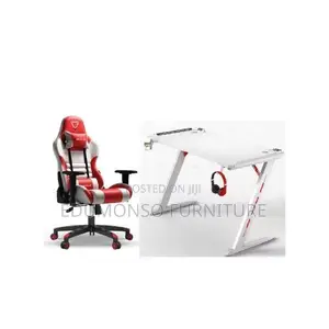 High Quality Pu Leather Chair + Game Desk