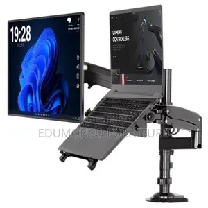 Dual LCD Monitor Desk Mount Stand 17"-32"