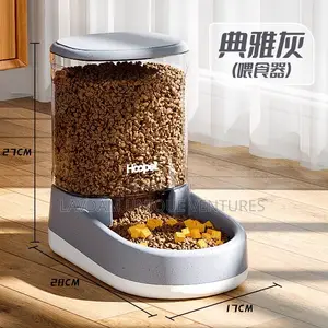 Automatic Pet Feeder Gravity Food Dispenser for Dogs Cats