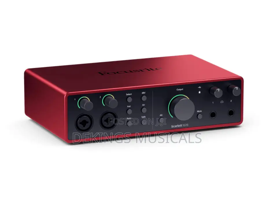 Focusrite Scarlett 16i6 Usb Audio Interface