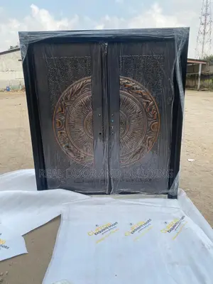 6ft X7ft Double Opening Security Cast Door.