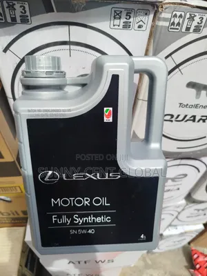 Lexus Motor Oil Fully Synthetic Sn 5w40 4litres