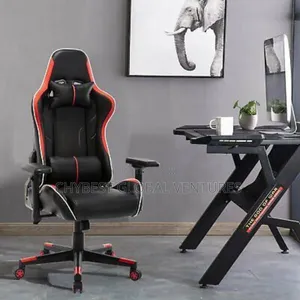 Non Adjustable Table With Gaming Chair