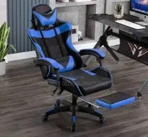 Gaming Chair for Adults With Footrest