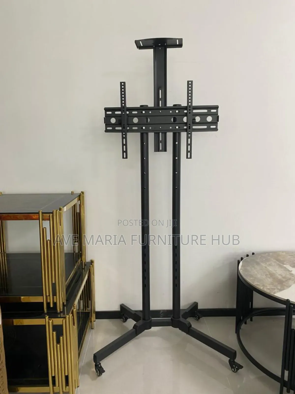 Mobile Tv Stand With Classic Strong Hanger.