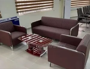 Imported Top Quality Reception Sofa Chair With Centre Table