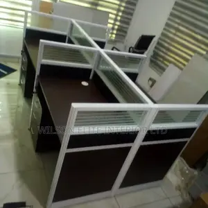 Office Workstation Table -by 4 Seaters
