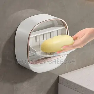 New Wall-Mounted Free-Punch Drain Soap Rack