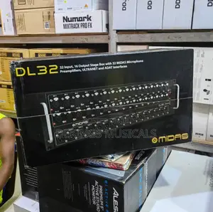 Midas Dl32 Digital Stage Box- 32 Remote Mic Preamps