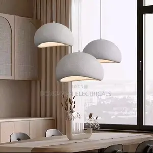 Nordic Minimalist Chandelier Wabi Sabi Wind Led Light 300mm