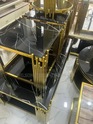 Premium Glass Center Table Set