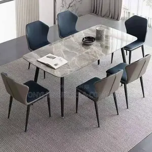 Stunning 6 Seater Marble Dining Table