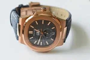 Patek Philippe Quality Luxury Men Jean Strap Wristwatch
