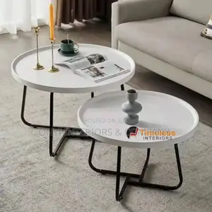 Solid Wooden Top 2 in 1 Centre Table