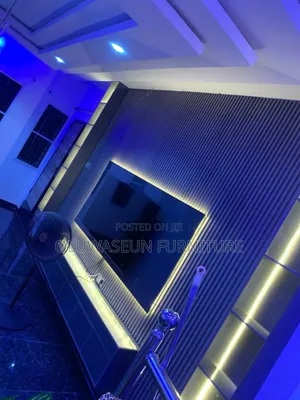 Fluted Panel Tv Console by Oluwaseun Furniture