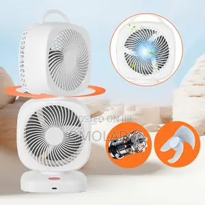 Double-Layer Rechargeable Circulation Fan