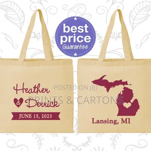 Branded Tote Bags for Wedding. ##