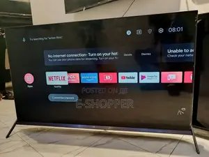 TCL 55 Inches Smart Android Uhd TV – Hdr, Wifi, Clean Uk Used