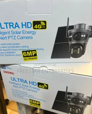 Hd Ubox Dual Lens Solar CCTV Camera. Hd Solar Cctv.