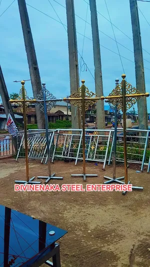 Stainless Steel Church Cross
