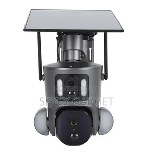 Ubox 4g Dual Lens Solar PTZ Surveillance Ip Camera
