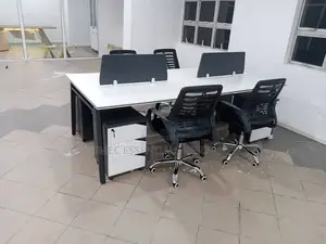 Imported Executive 4man Office Workstation Desk