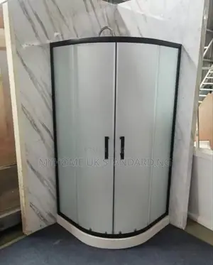 Italian Shower Cubicle With Black Frame
