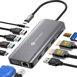 Novoo 11-in-1 Dual Display Usb-C Docking Station