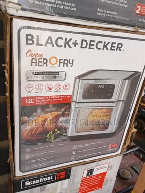 Black and Decker Airfryer Oven 12l
