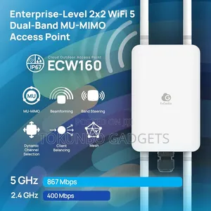 Engenius Cloud Managed Ecw160 11ac Wave 2 2x2 Access Point