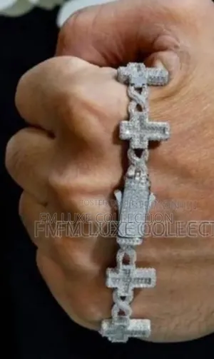925 Silver Vvs Original Moissanite Bracelet