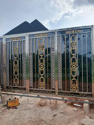 Stainless Rolling Gate Black
