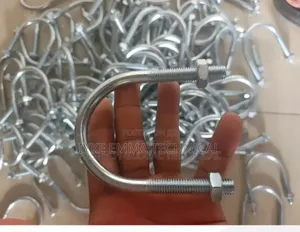 3" X 10mm U-Bolt Steel (Zinc-Plated)